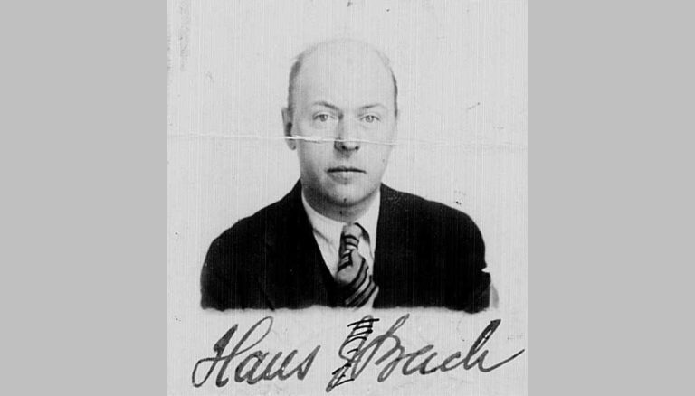 History HansBach Immigration1931 Photo