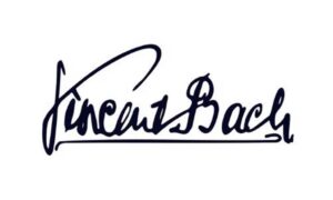 History Logo VincentBachSignature