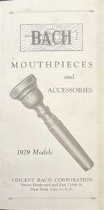 Mouthpeice Catalog 1929 p1
