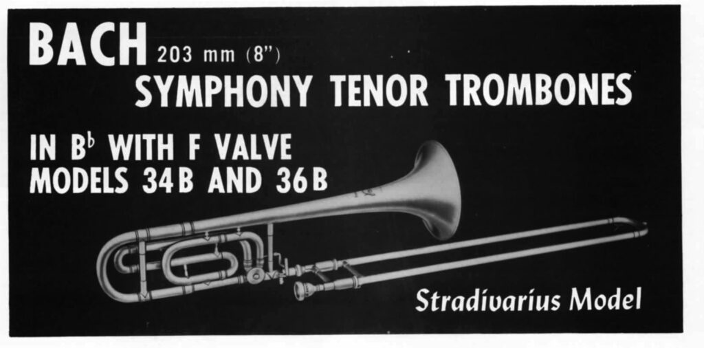 Trombone Model34B 36B 1961