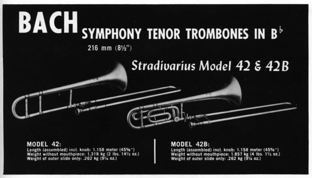 Trombone Model42 42B 1961