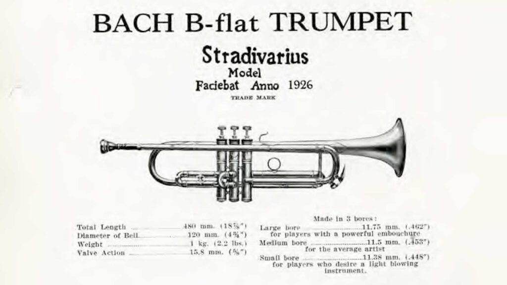 Trumpet Model Stradivarius1926