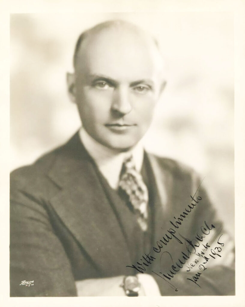 VincentBach Personal 1935Autograph