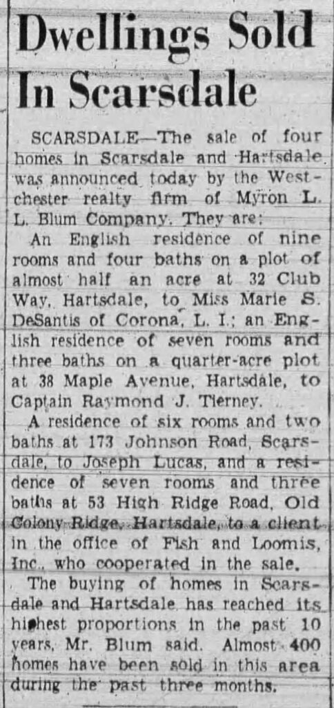 VincentBach Personal HartsdaleRealtor 8Oct1943