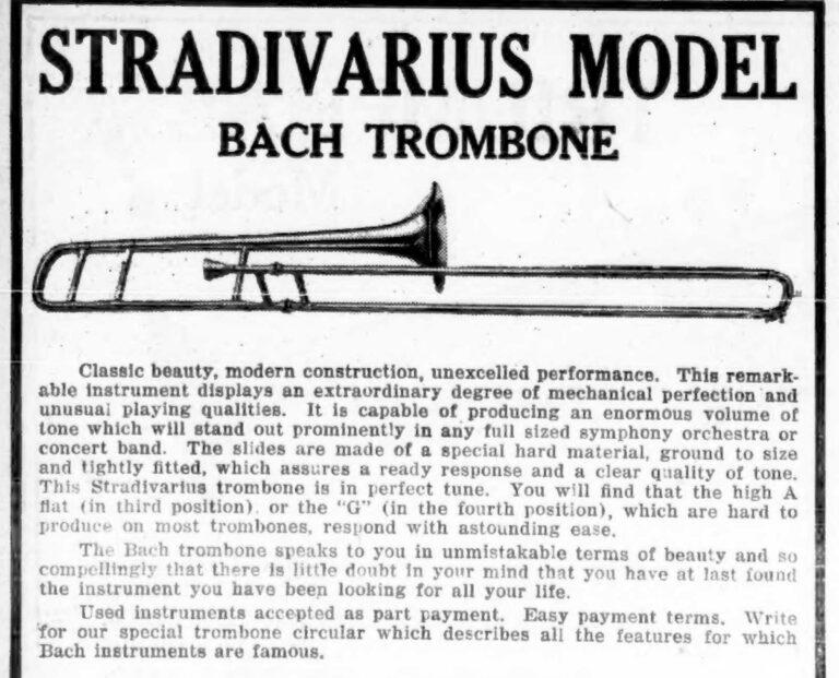 Bach Trombone Stradivarius