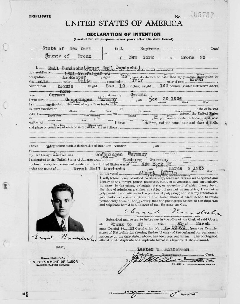 History Leadership EmilBundschu photo