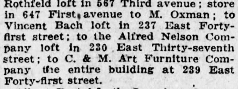 History Location East41 Lease Feb1922