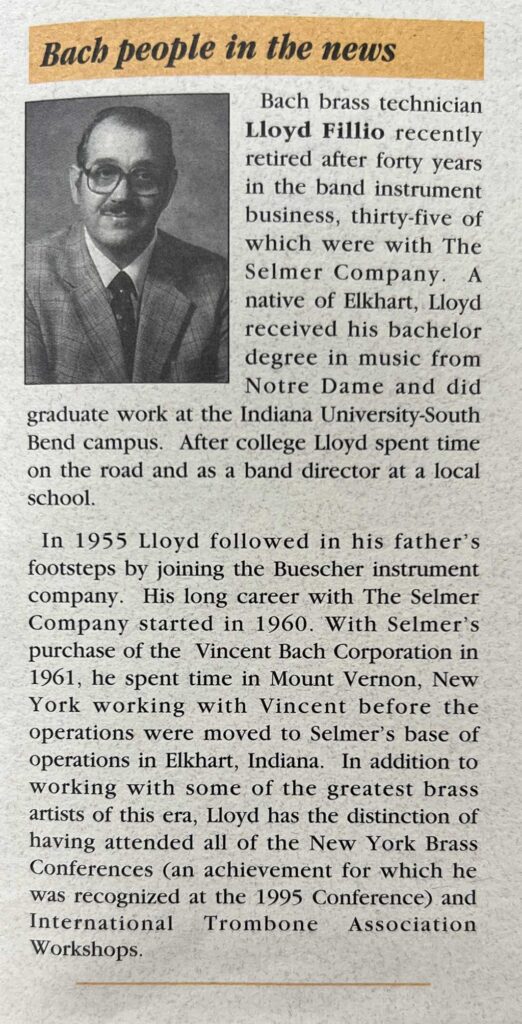 History Leadership LloydFillio Retirement