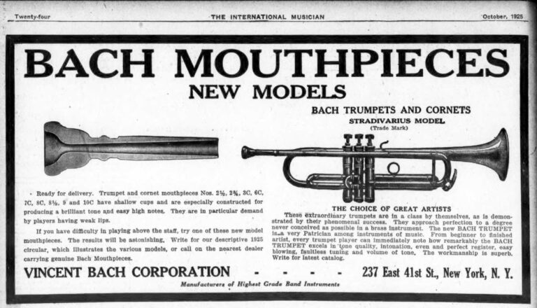 Trumpet ModelStrad1925 InternationalMusician Oct1925 ZOOM