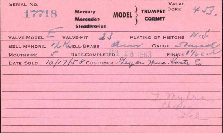 Trumpet ShopCard 17718