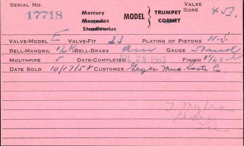 Trumpet ShopCard 17718