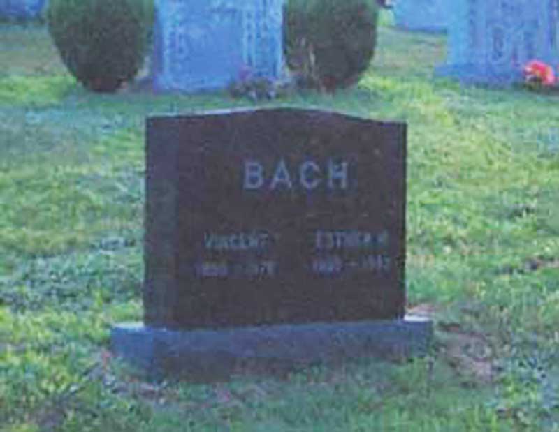 VincentBach Personal Grave