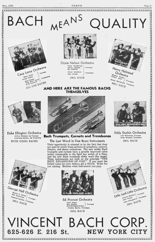 BachAd BachMeansQuality Tempo May1936