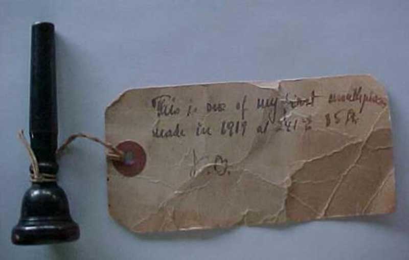 Mouthpiece Design 1919