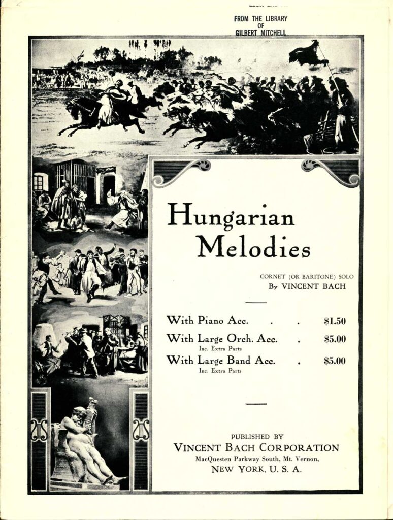 VincentBach Publisher HungarianMelodies MtVernon p1