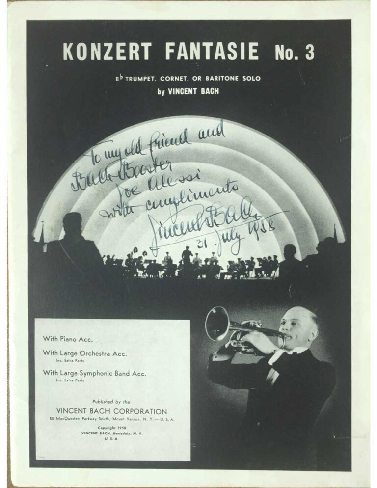 VincentBach Publisher KonzertFantasie3 1958