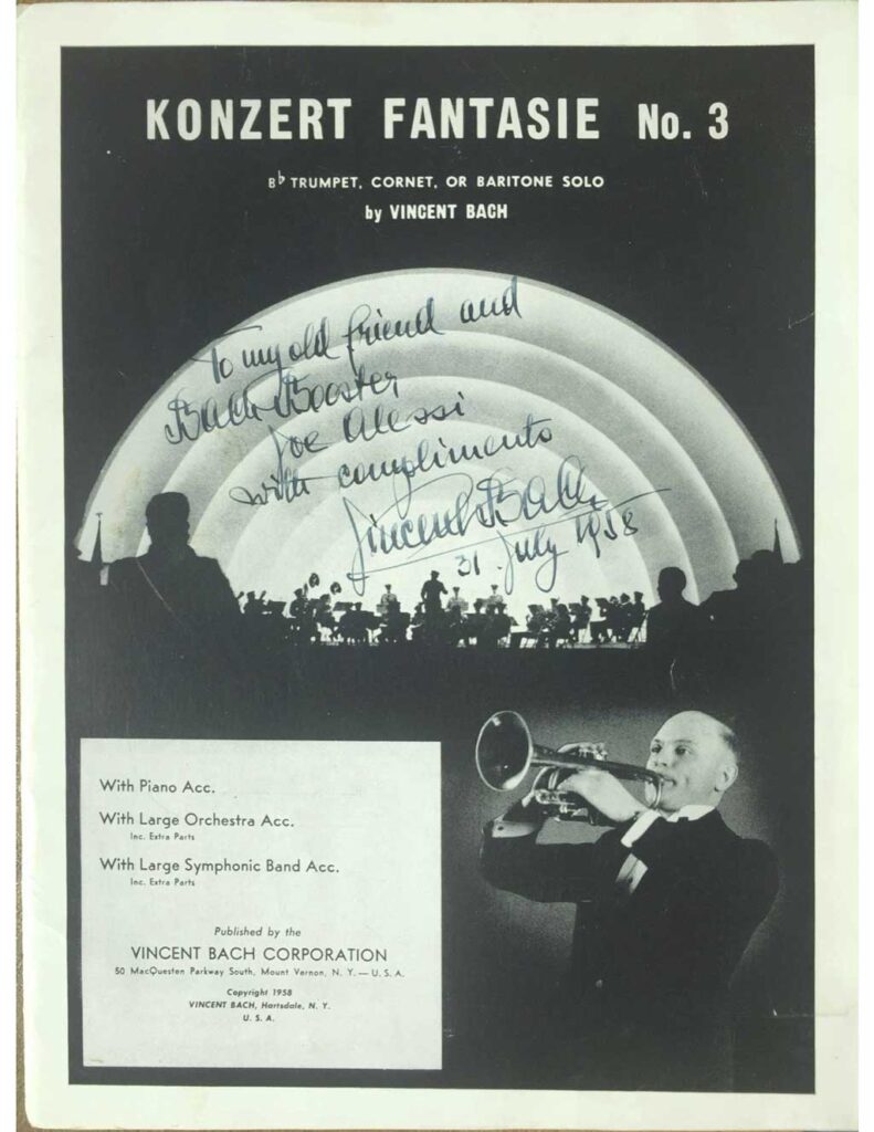 VincentBach Publisher KonzertFantasie3 1958