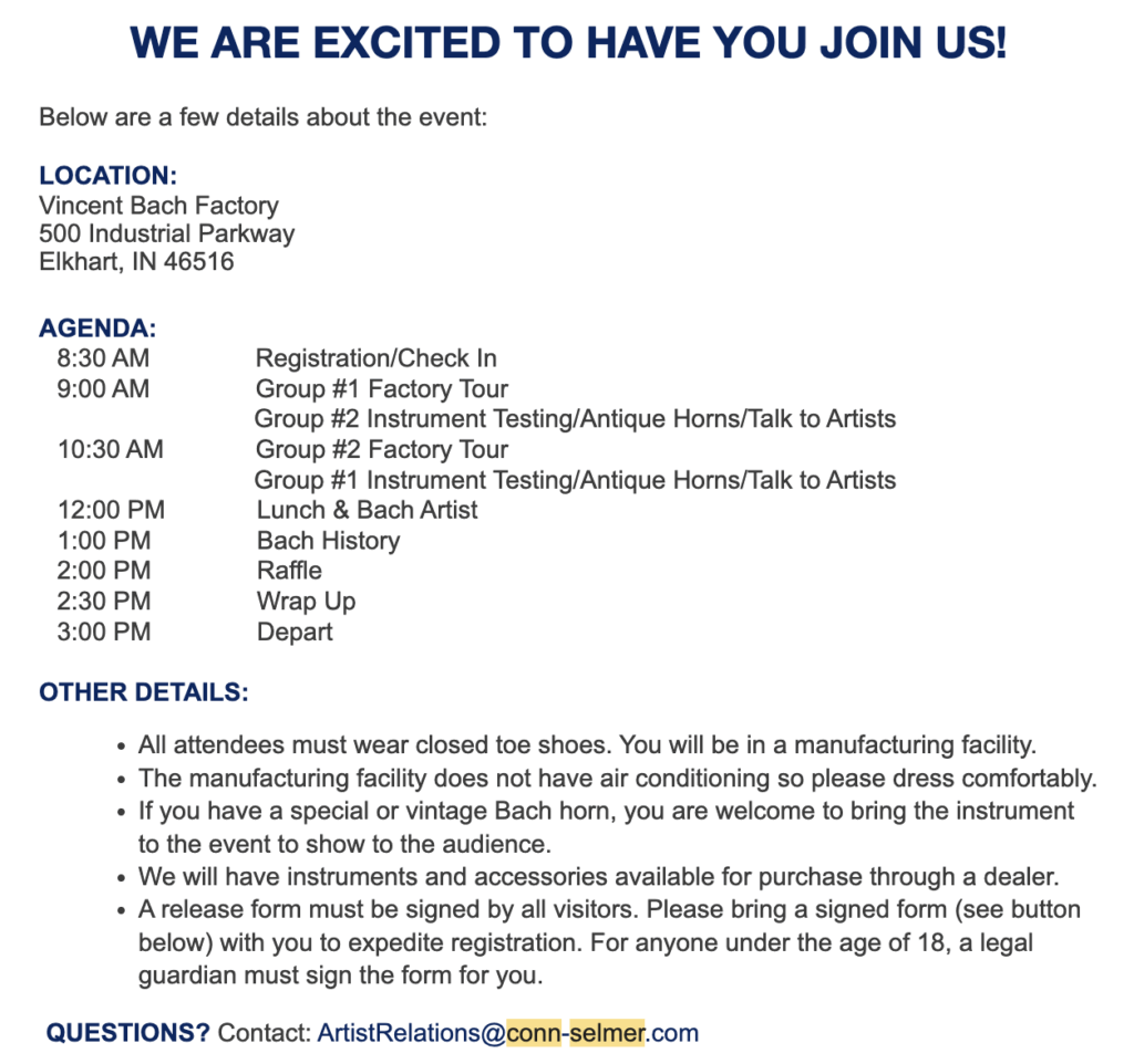 Blog Roadtrip BachFest2018 Agenda