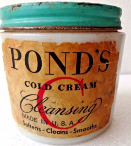 BachValves PondsColdCream 1940s