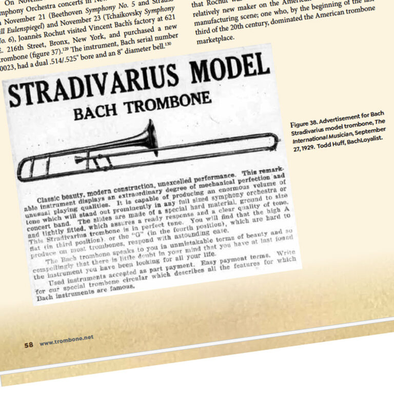 History Trombone Rochut BachStrad Yeo