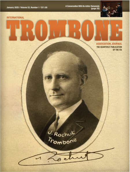 History Trombone Rochut BachStrad YeoCover