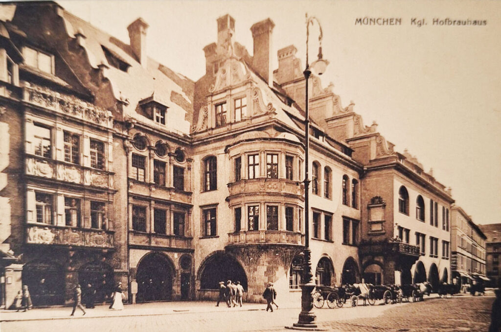 VincentBach Artist MunichHofbrauhaus 1913