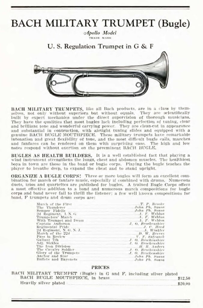 1926 BachApollo Bugle G