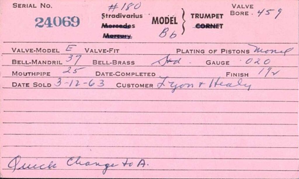 AStopRodTuning TrumpetSN24069